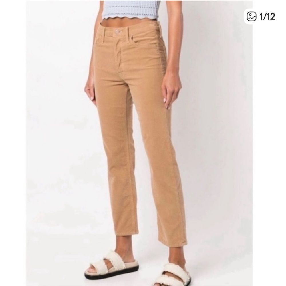 New Mother The Tomcat Ankle Jean In Hopscotch Cafe Spice Wash Size 26